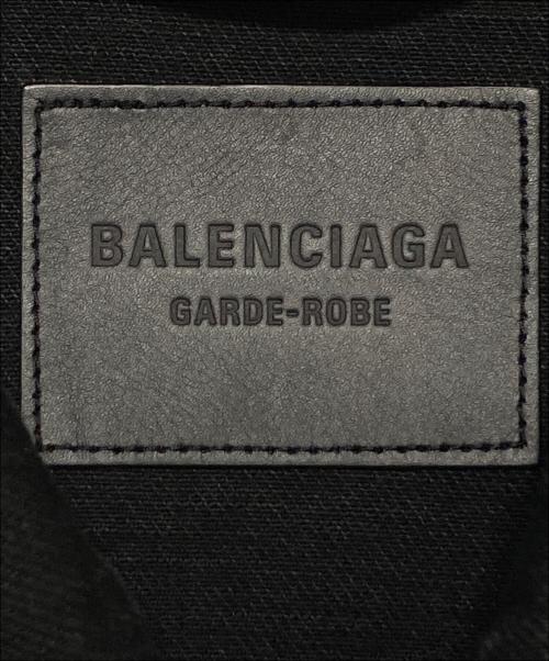 BALENCIAGA（バレンシアガ）BALENCIAGA (バレンシアガ) デニムジャケット ブラック サイズ:Lの古着・服飾アイテム
