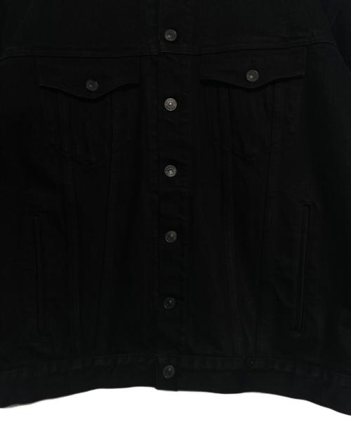 BALENCIAGA（バレンシアガ）BALENCIAGA (バレンシアガ) デニムジャケット ブラック サイズ:Lの古着・服飾アイテム