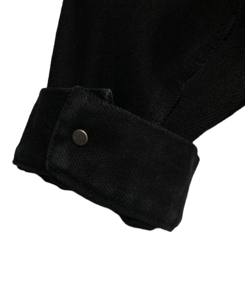 BALENCIAGA（バレンシアガ）BALENCIAGA (バレンシアガ) デニムジャケット ブラック サイズ:Lの古着・服飾アイテム