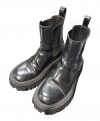 BALENCIAGAバレンシアガ）の古着「TRACTOR BOOTIE 20MM」｜ブラック
