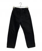 BALENCIAGAバレンシアガ）の古着「バギーデニムパンツ」｜ブラック
