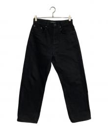 BALENCIAGA（バレンシアガ）の古着「バギーデニムパンツ」｜ブラック