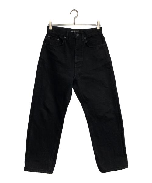 BALENCIAGA（バレンシアガ）BALENCIAGA (バレンシアガ) バギーデニムパンツ ブラック サイズ:30の古着・服飾アイテム