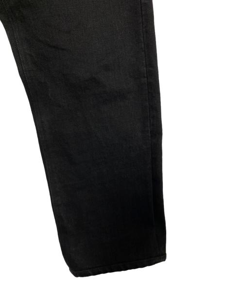 BALENCIAGA（バレンシアガ）BALENCIAGA (バレンシアガ) バギーデニムパンツ ブラック サイズ:30の古着・服飾アイテム