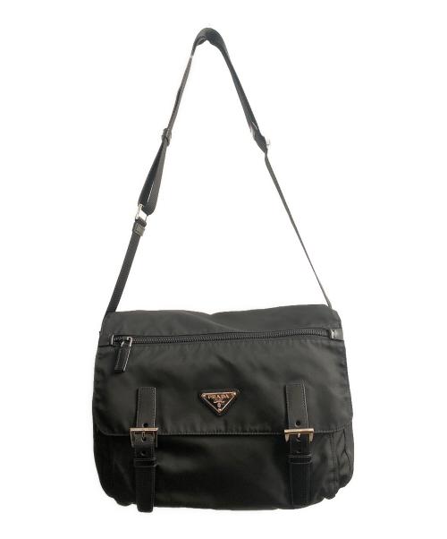 PRADA（プラダ）PRADA (プラダ) ショルダーバッグ ブラックの古着・服飾アイテム