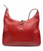 HERMESエルメス）の古着「トリム31 ハンドバッグ」｜レッド