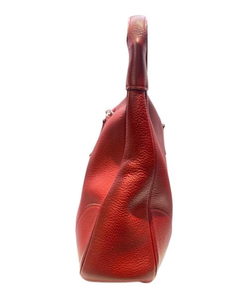 HERMES（エルメス）HERMES (エルメス) トリム31 ハンドバッグ レッドの古着・服飾アイテム