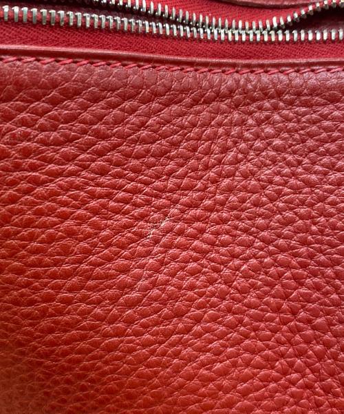 HERMES（エルメス）HERMES (エルメス) トリム31 ハンドバッグ レッドの古着・服飾アイテム