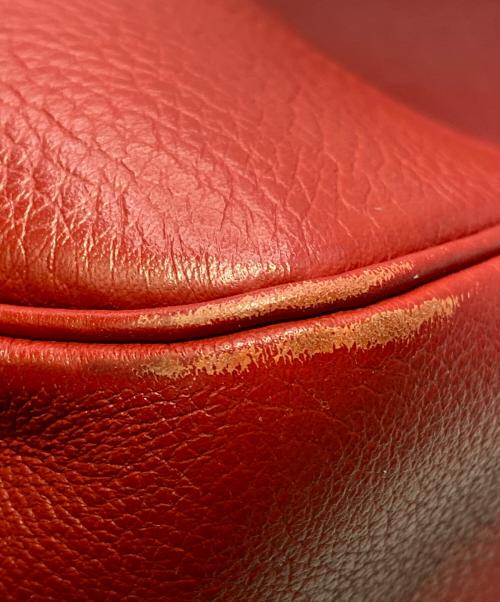 HERMES（エルメス）HERMES (エルメス) トリム31 ハンドバッグ レッドの古着・服飾アイテム