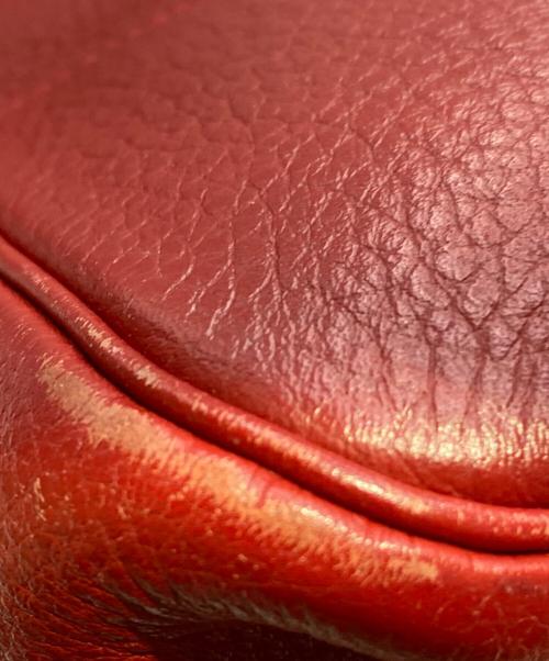 HERMES（エルメス）HERMES (エルメス) トリム31 ハンドバッグ レッドの古着・服飾アイテム