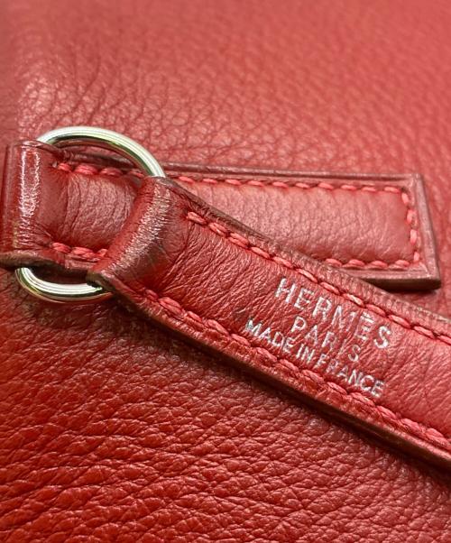 HERMES（エルメス）HERMES (エルメス) トリム31 ハンドバッグ レッドの古着・服飾アイテム