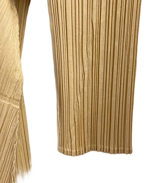 PREATS PLEASE（プリーツ プリーズ）PREATS PLEASE (プリーツ プリーズ) 7分袖ワンピース カーキ サイズ:4の古着・服飾アイテム