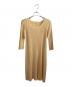 PREATS PLEASE（プリーツ プリーズ）の古着「7分袖ワンピース」｜カーキ