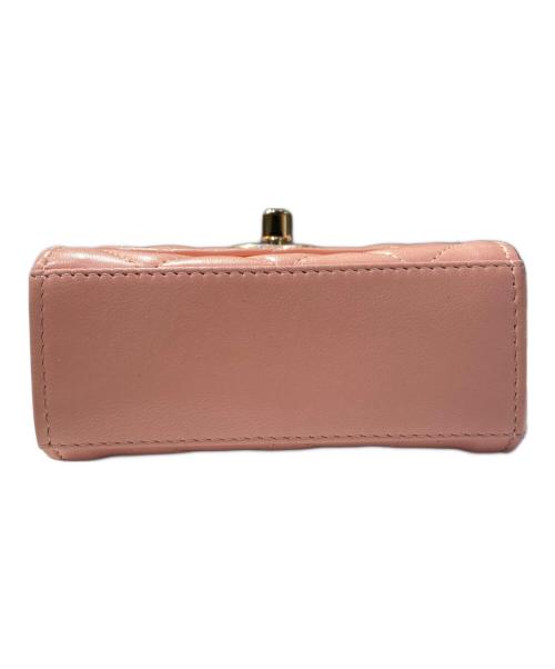 CHANEL（シャネル）CHANEL (シャネル) ミニマトラッセチェーンショルダーバッグ11 ピンクの古着・服飾アイテム