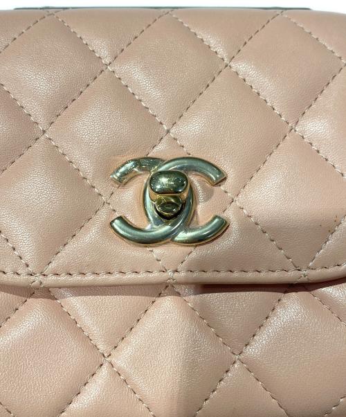 CHANEL（シャネル）CHANEL (シャネル) ミニマトラッセチェーンショルダーバッグ11 ピンクの古着・服飾アイテム