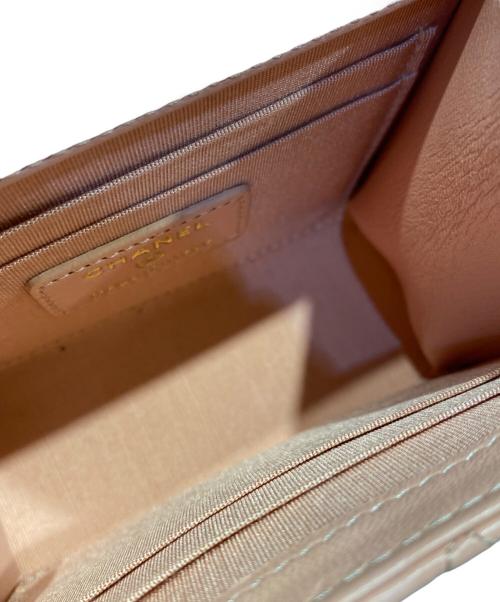 CHANEL（シャネル）CHANEL (シャネル) ミニマトラッセチェーンショルダーバッグ11 ピンクの古着・服飾アイテム