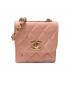 CHANEL（シャネル）の古着「ミニマトラッセチェーンショルダーバッグ11」｜ピンク
