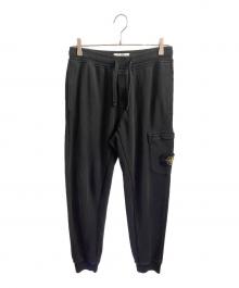 STONE ISLAND（ストーンアイランド）の古着「スリムフィット ワッペンジョガーパンツ」｜ブラック