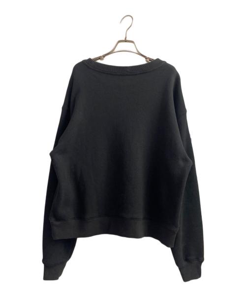 ALEXANDER WANG（アレキサンダー・ワン）ALEXANDER WANG (アレキサンダー・ワン) HEAVY TERRY GRAPHIC SWEATSHIRT  ブラック サイズ:Sの古着・服飾アイテム