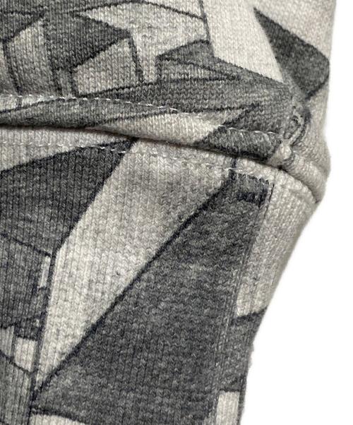 OFFWHITE（オフホワイト）OFFWHITE (オフホワイト) 20SS アローパターン総柄パーカー グレー サイズ:Sの古着・服飾アイテム