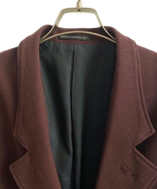 Yohji Yamamoto pour homme（ヨウジヤマモト プールオム）Yohji Yamamoto pour homme (ヨウジヤマモト プールオム) エンジロングJKT レッド サイズ:2の古着・服飾アイテム