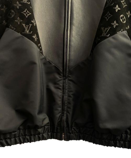 LOUIS VUITTON（ルイ ヴィトン）LOUIS VUITTON (ルイ ヴィトン) レザーミックストラック ブラック サイズ:52の古着・服飾アイテム