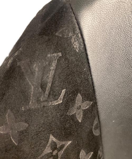 LOUIS VUITTON（ルイ ヴィトン）LOUIS VUITTON (ルイ ヴィトン) レザーミックストラック ブラック サイズ:52の古着・服飾アイテム