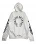 CHROME HEARTS（クロムハーツ）の古着「ホースシュープリントパーカー」｜ホワイト