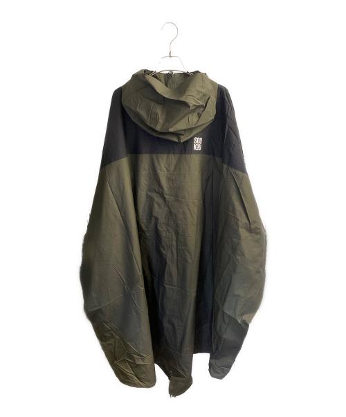 THE NORTH FACE（ザ ノース フェイス）THE NORTH FACE (ザ ノース フェイス) UNDERCOVER (アンダーカバー) Hike Fishtail Shell Parka グリーン サイズ:XLの古着・服飾アイテム