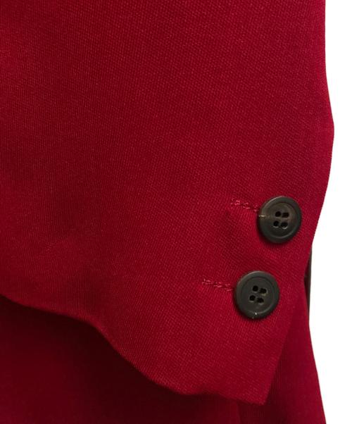 ISSEY MIYAKE（イッセイミヤケ）ISSEY MIYAKE (イッセイミヤケ) テーラードジャケット レッド サイズ:Mの古着・服飾アイテム
