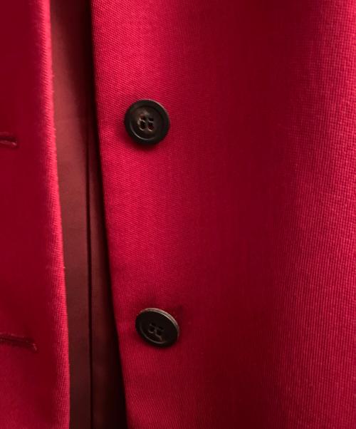 ISSEY MIYAKE（イッセイミヤケ）ISSEY MIYAKE (イッセイミヤケ) テーラードジャケット レッド サイズ:Mの古着・服飾アイテム