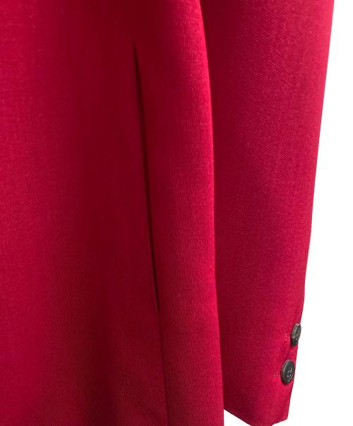 ISSEY MIYAKE（イッセイミヤケ）ISSEY MIYAKE (イッセイミヤケ) テーラードジャケット レッド サイズ:Mの古着・服飾アイテム