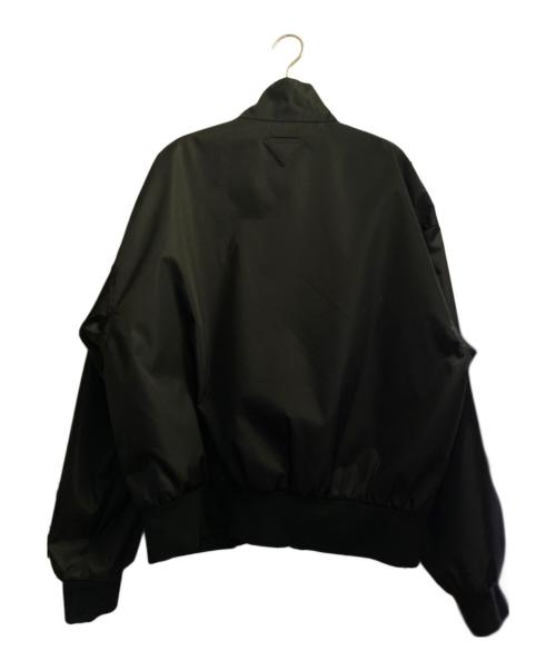 PRADA（プラダ）PRADA (プラダ) Renylon ナイロンジャケット ブラック サイズ:XLの古着・服飾アイテム