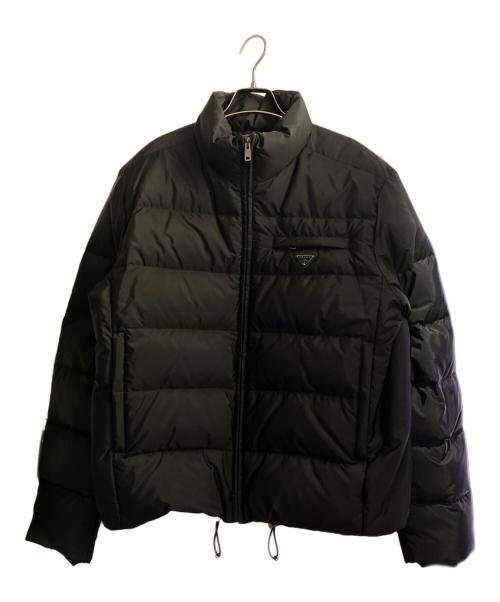 PRADA（プラダ）PRADA (プラダ) Renylon ダウンジャケット ブラック サイズ:50の古着・服飾アイテム