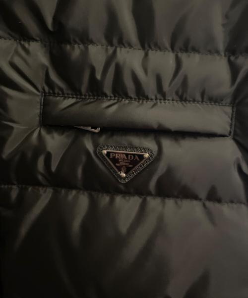 PRADA（プラダ）PRADA (プラダ) Renylon ダウンジャケット ブラック サイズ:50の古着・服飾アイテム