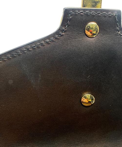 GUCCI（グッチ）GUCCI (グッチ) ハンドバッグ/シルヴィ カーキ×ネイビーの古着・服飾アイテム