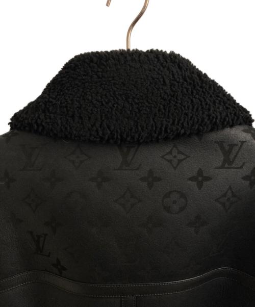 LOUIS VUITTON（ルイ ヴィトン）LOUIS VUITTON (ルイ ヴィトン) シアリングボンバルディア ブラック サイズ:48の古着・服飾アイテム