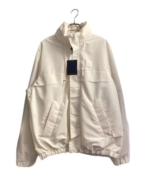 LOUIS VUITTON（ルイ ヴィトン）LOUIS VUITTON (ルイ ヴィトン) シグネチャーウィンドブレーカー ホワイト サイズ:52の古着・服飾アイテム