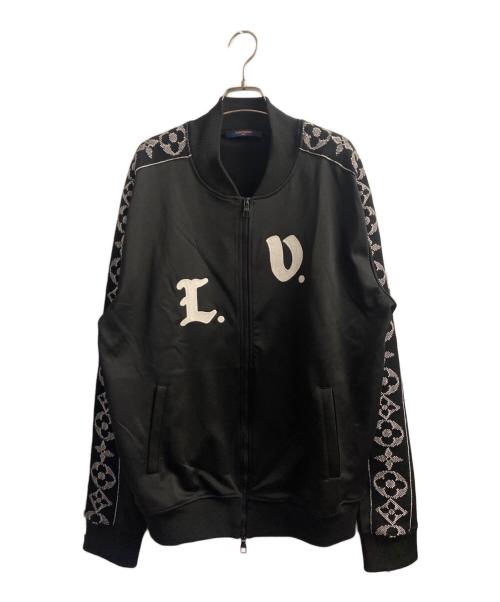 LOUIS VUITTON（ルイ ヴィトン）LOUIS VUITTON (ルイ ヴィトン) ジップアップトラックジャケット ブラック サイズ:XXLの古着・服飾アイテム