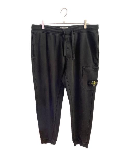 STONE ISLAND（ストーンアイランド）STONE ISLAND (ストーンアイランド) スウェットカーゴパンツ ブラック サイズ:Sの古着・服飾アイテム