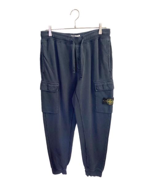 STONE ISLAND（ストーンアイランド）STONE ISLAND (ストーンアイランド) スウェットカーゴパンツ ネイビー サイズ:Ｍの古着・服飾アイテム