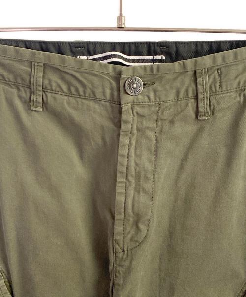 STONE ISLAND（ストーンアイランド）STONE ISLAND (ストーンアイランド) ガーメントタイダイカーゴパンツ オリーブ サイズ:31の古着・服飾アイテム