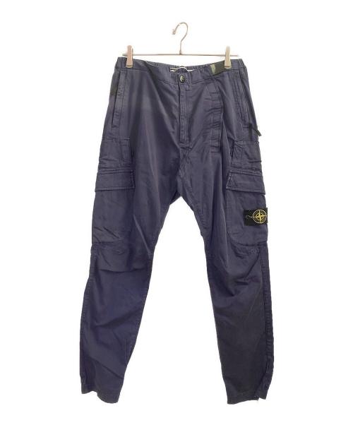 STONE ISLAND（ストーンアイランド）STONE ISLAND (ストーンアイランド) ストレッチ カーゴパンツ ネイビー サイズ:32の古着・服飾アイテム