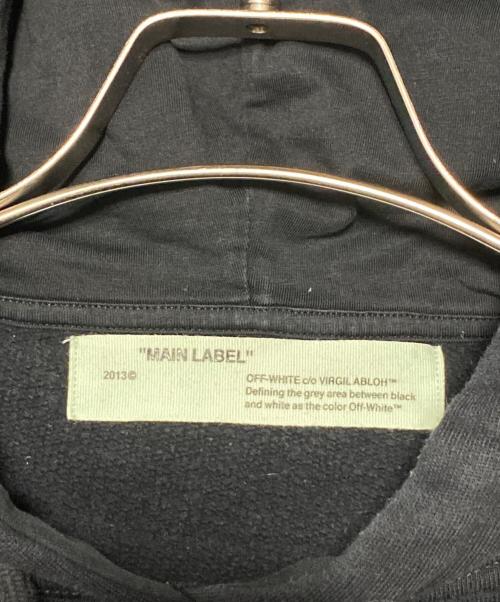 OFFWHITE（オフホワイト）OFFWHITE (オフホワイト) Floral Hoodie ブラック サイズ:XSの古着・服飾アイテム