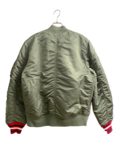 UNDERCOVER（アンダーカバー）UNDERCOVER (アンダーカバー) SUPREME (シュプリーム) Generation  Reversible MA-1 グリーン サイズ:Mの古着・服飾アイテム