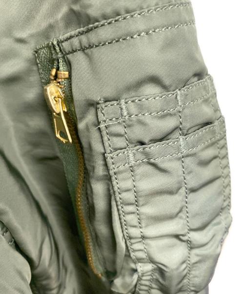 UNDERCOVER（アンダーカバー）UNDERCOVER (アンダーカバー) SUPREME (シュプリーム) Generation  Reversible MA-1 グリーン サイズ:Mの古着・服飾アイテム