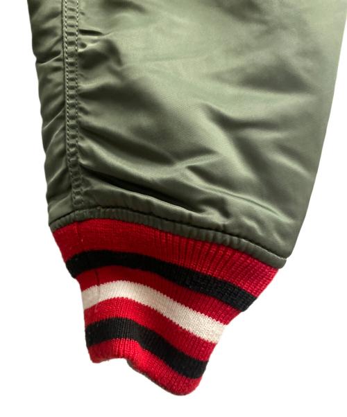 UNDERCOVER（アンダーカバー）UNDERCOVER (アンダーカバー) SUPREME (シュプリーム) Generation  Reversible MA-1 グリーン サイズ:Mの古着・服飾アイテム