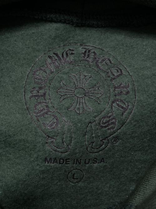 CHROME HEARTS（クロムハーツ）CHROME HEARTS (クロムハーツ) アーチロゴプルオーバーフーディ グリーン サイズ:Lの古着・服飾アイテム