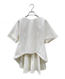 cygne（シーニュ）の古着「エンビトップス」｜ホワイト