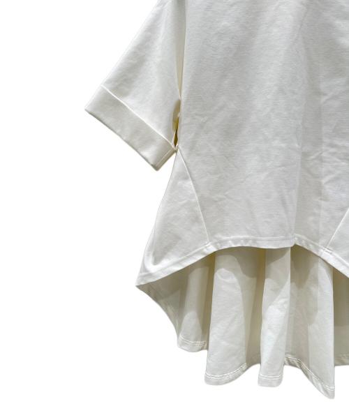 cygne（シーニュ）cygne (シーニュ) エンビトップス ホワイト サイズ:Fの古着・服飾アイテム